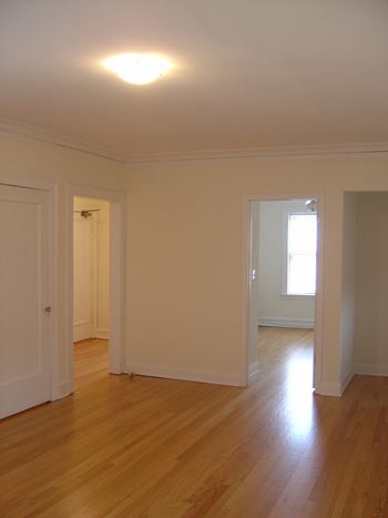 Refinished hardwood floors